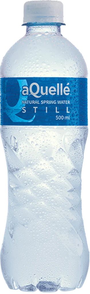 A 500ml bottle of still water