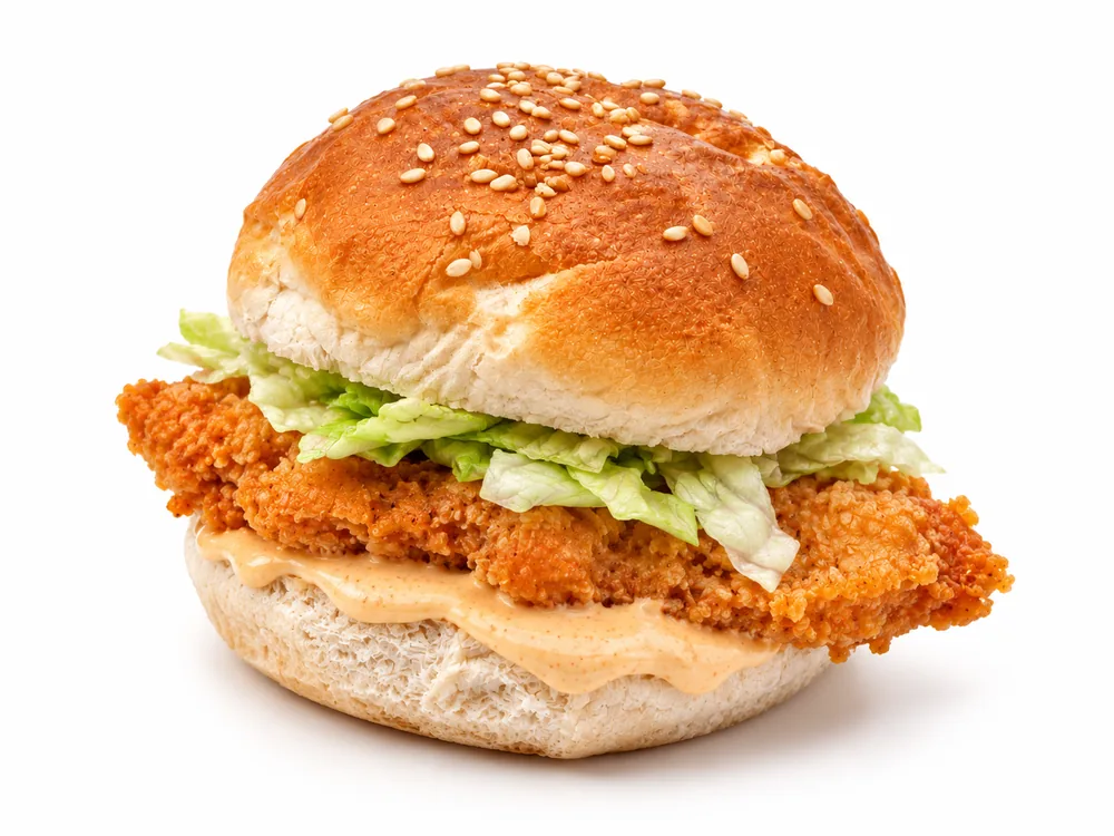 Cajun Extreme snack chicken burger
